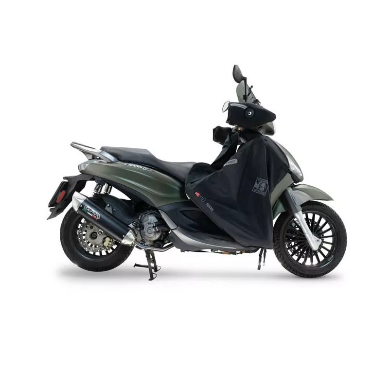 GPR Exhaust für Piaggio Beverly 300 I.E. ABS - S - Police  2016-2020, Furore-X Scooter, Homologated legal full system exhaust, i
