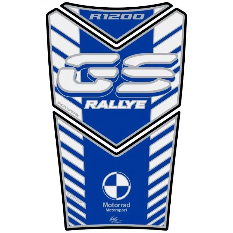 BMW R 1200 GS Adventure Rallye Motografix 3D Gel Tank Pad Protector TB034REB
