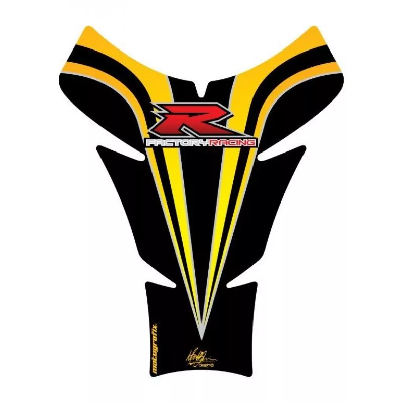 Motografix Suzuki GSX-R 600 750 1000 3D Gel Tank Pad Protector TS014YK