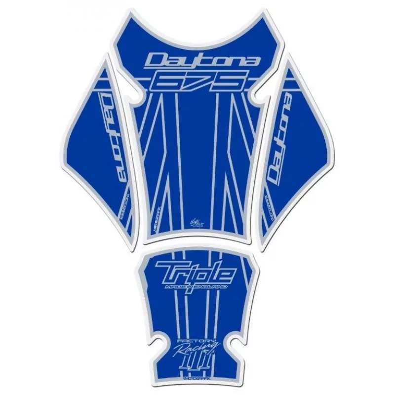 Motografix Triumph Daytona 675 3D Gel Tank Pad Protector TT023BB