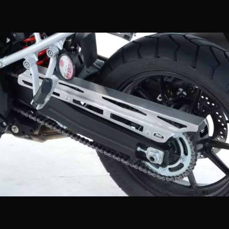 R&G Racing Kettenschutz Silber Suzuki DL-1000 V-Strom 2014- / 1050 2020-
