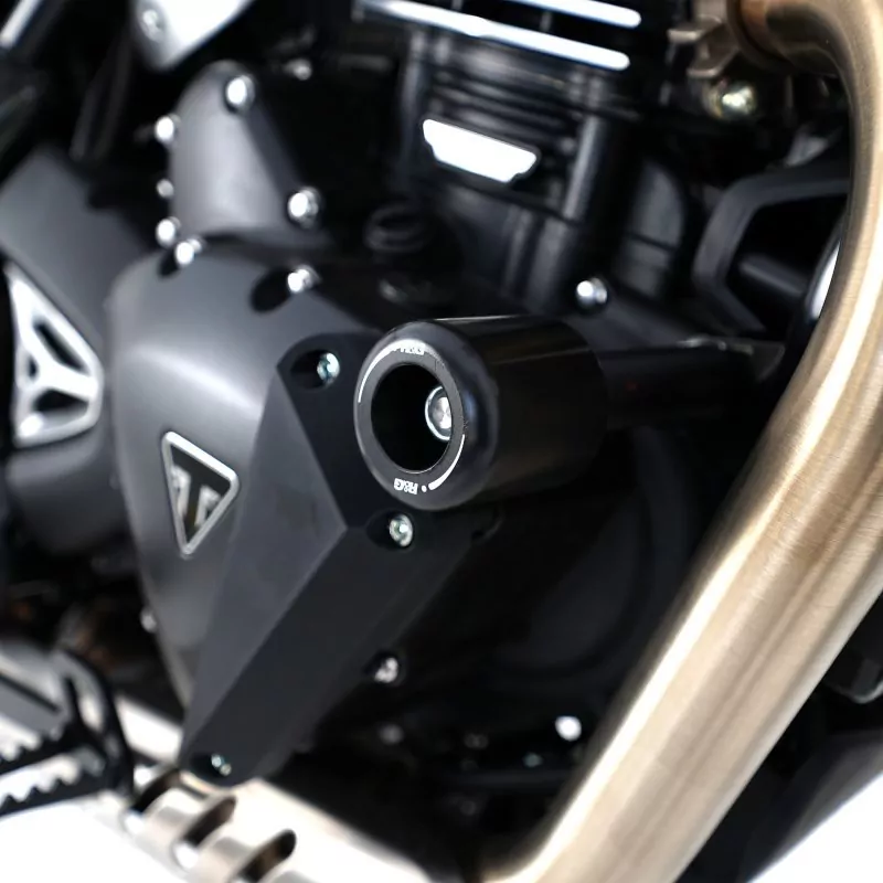 R&G Sturzpads "No Cut Classic Style" Triumph Speed 400 / Scrambler 400X 2024-