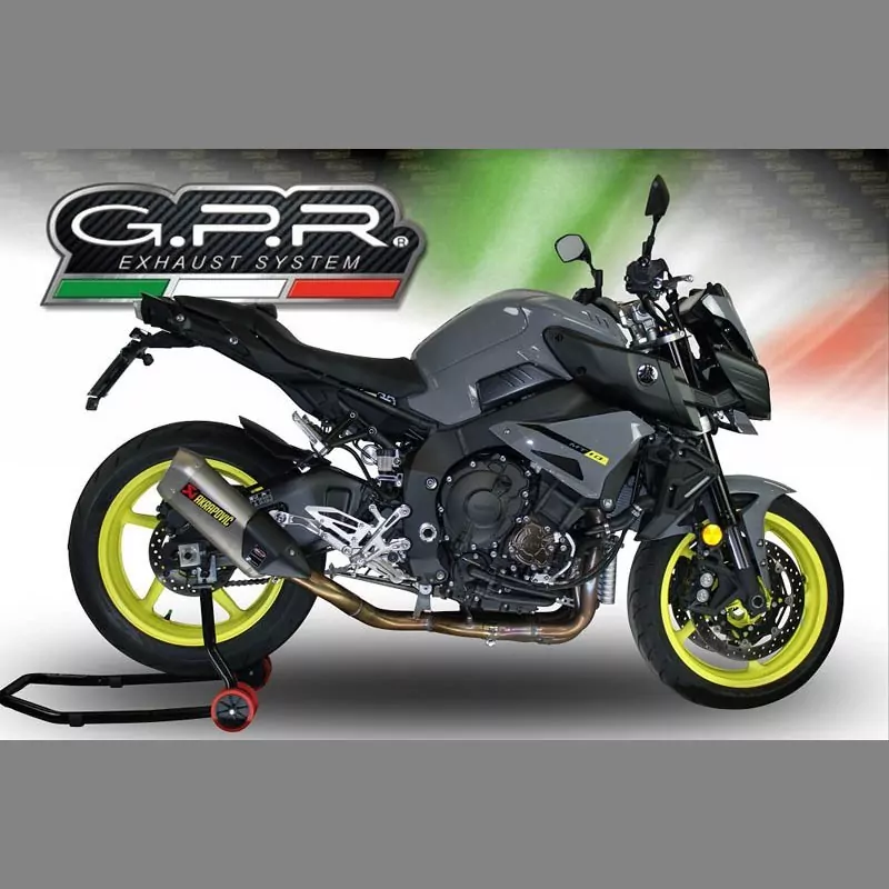 Yamaha Mt-10 2016-2020, Decatalizzatore, Decat pipe Fits with with original silencer or GPR kit. Includes new warming shield.