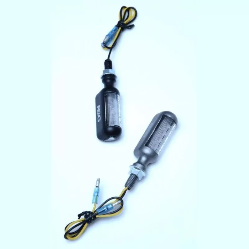 R&G Racing Deluxe Aero LED Micro Blinker / Miniblinker SET mit E-Zeichen