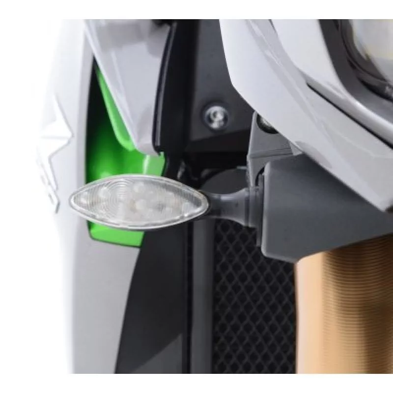 R&G Micro Blinker Adapter Set vorn Kawasaki Versys 650 / Z 650 / Ninja 250 / 300