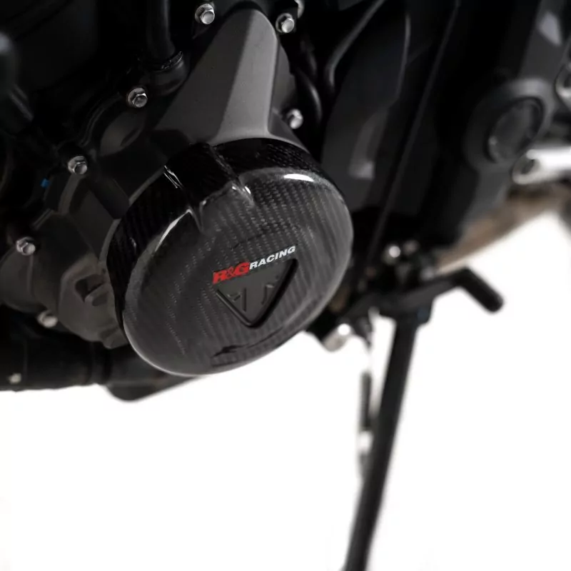 R&G Carbon Lichtmaschine Protektor Triumph Trident 660 / Tiger 660