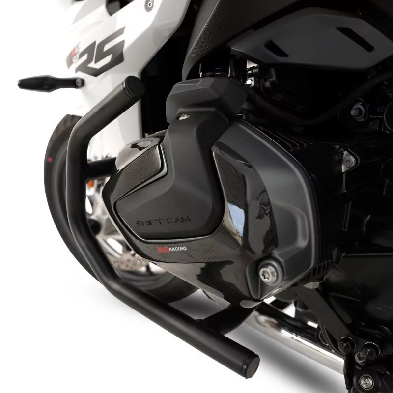 R&G Carbon Motordeckel Schutz Schleifer links BMW R 1250 GS 2018- | R 1250 RT 2019- | R 1250 RS 2024-