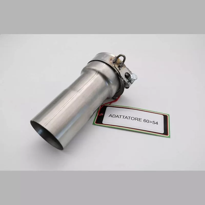 GPR Auspuff Cafè Racer Accessorio - Tubo Adattatore 60 > 54 Verbindungsrohr Adaptor From Diam 54 To Diam 50 Accessorio - Accessory Acc