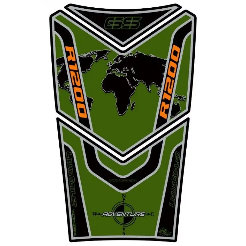 BMW R 1200 GS LC Motografix 3D Gel Tank Pad Protector TB021A