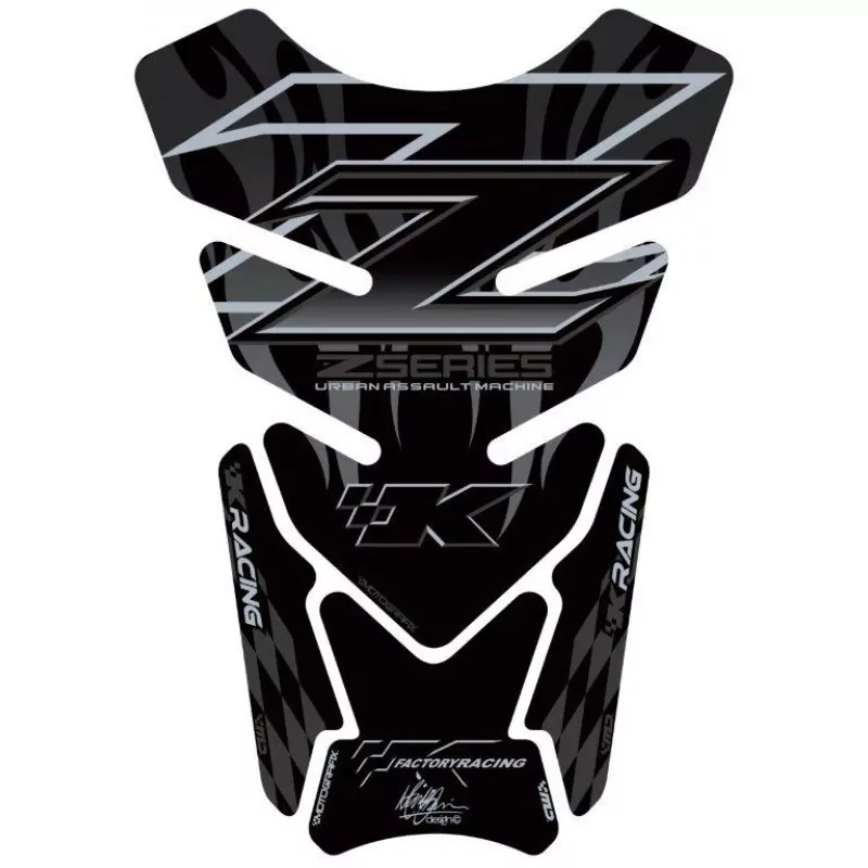 Motografix Kawasaki Z 750 / Z 800 / Z 1000 3D Gel Tank Pad Protector TK009KK