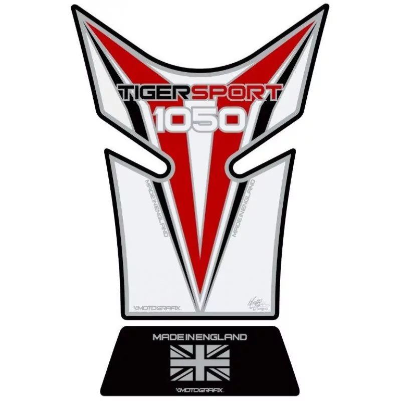 Motografix Triumph Tiger 1050 Sport 3D Gel Tank Pad Protector TT025WR