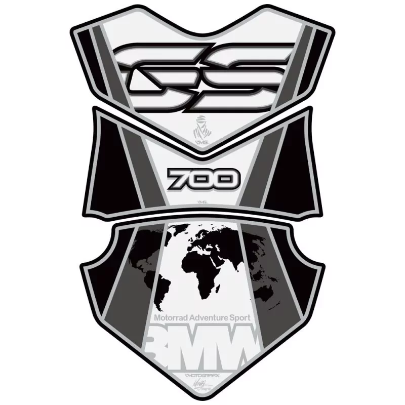 BMW F 700 GS 2013- Motografix 3D Gel Tank Pad Protector TB024W