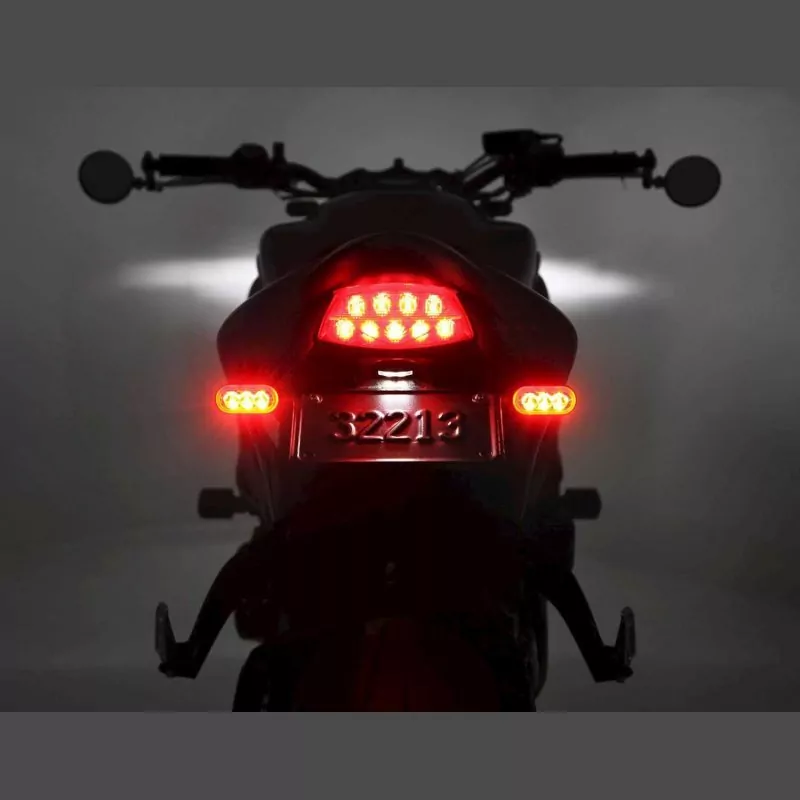 DENALI T3 Hintere Switchback / Lauflicht LED M8 Blinker (Paar)