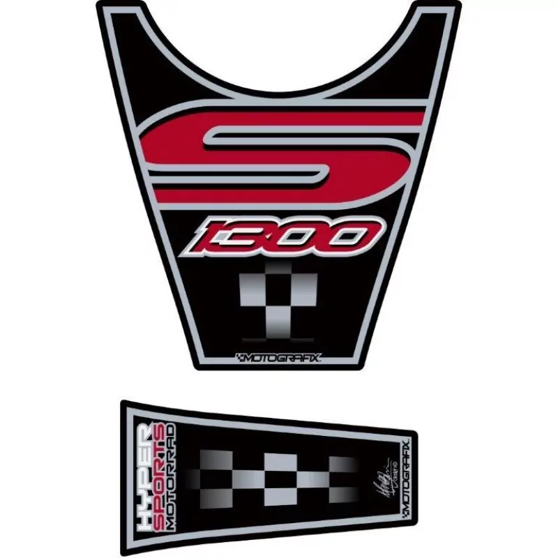 Motografix BMW K 1300 S Motografix 3D Gel Tank Pad Protector TB006R