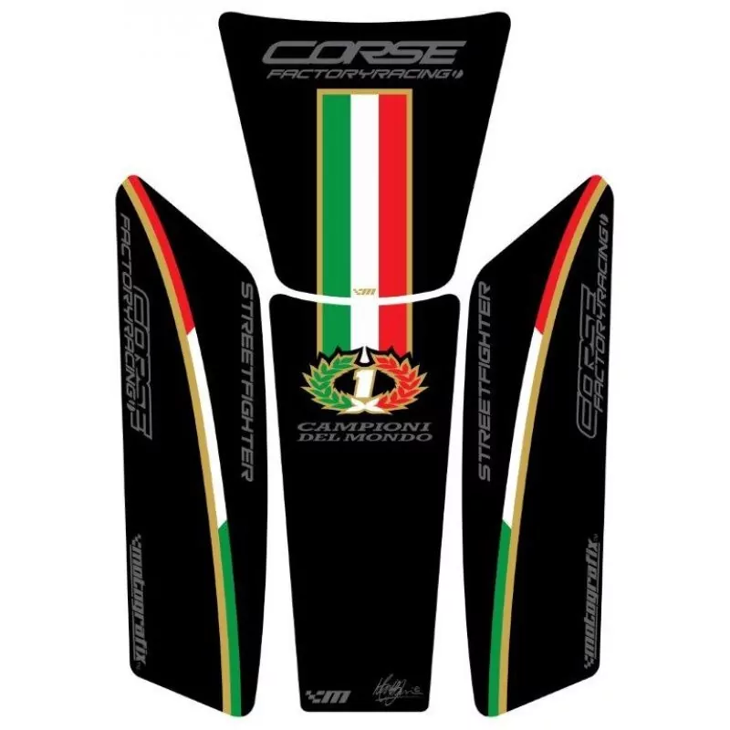 Ducati Streetfighter Motografix 3D Gel Tank Pad Protector TDSFK