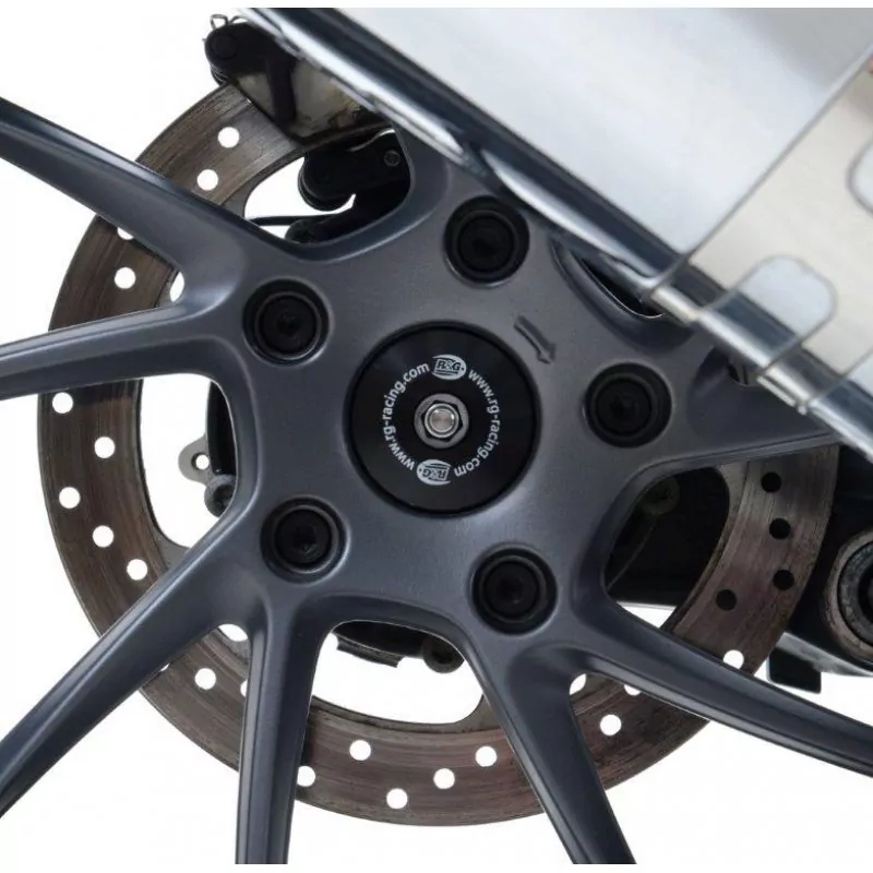 R&G Achsen Abdeckung Set BMW R 1200 R / RS 2015- / R 1200 RT 2014- / R 1250 R / RS / RT 2019-