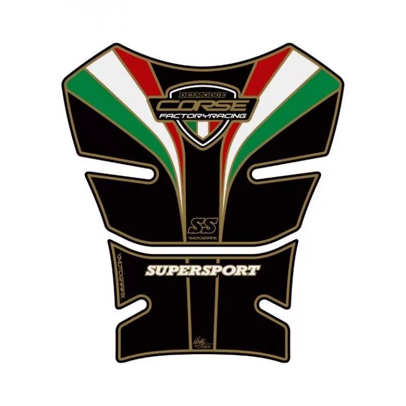 Ducati SS Supersport 3D Gel Tank Pad Protector Motografix TD023KT