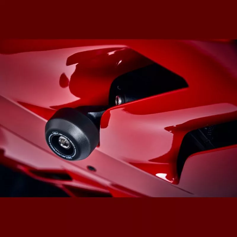 Evotech Sturzpads für Ducati Panigale V4 2021-2024 (S, SP / SP2) | Panigale V4 R 2019-2024