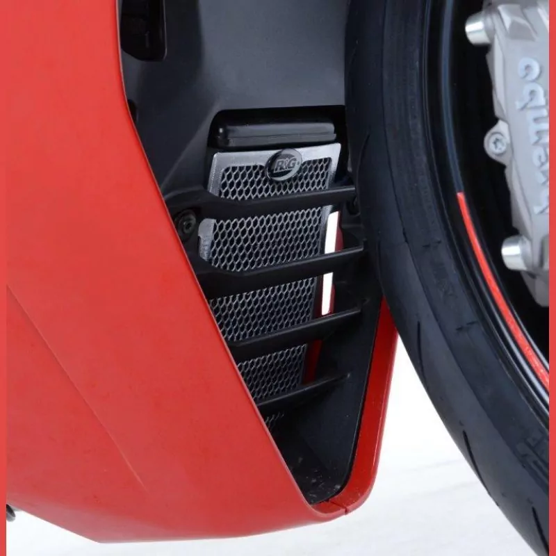 R&G Racing Kühlergitter Schutz Ölkühler Ducati SuperSport 2017-