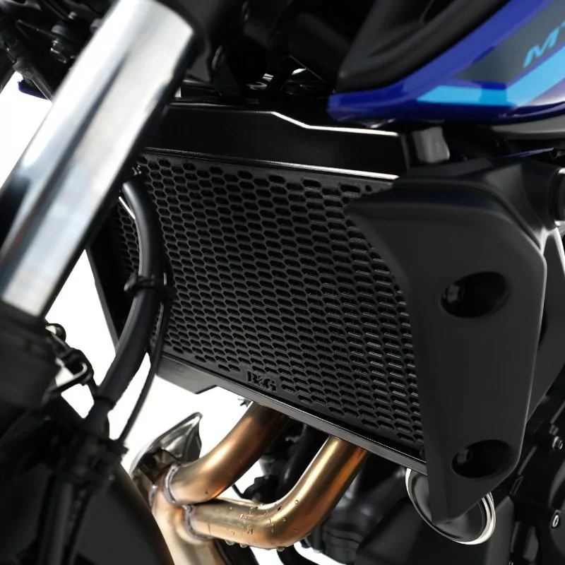 R&G Kühlergitter Schutz PRO BLACK Wasserkühler Yamaha MT-07 / Tracer 7 / GT / Tracer 700 / XSR 700