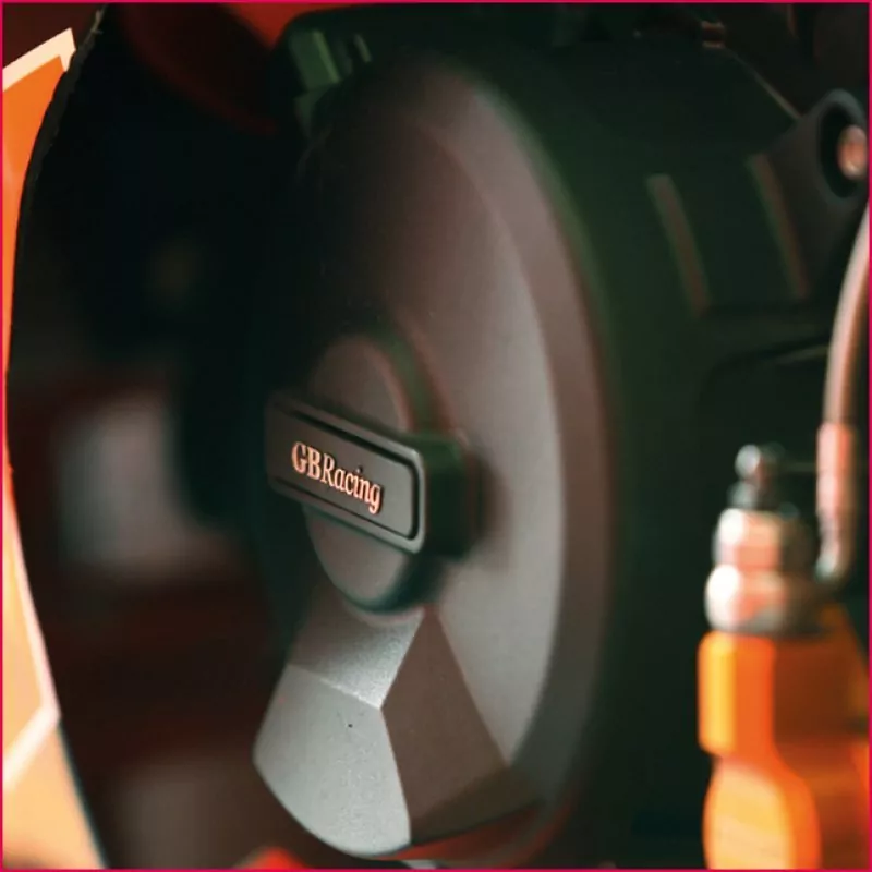 GB Racing Motor Protektor Set KTM RC 8 / RC 8 R 2008-2010