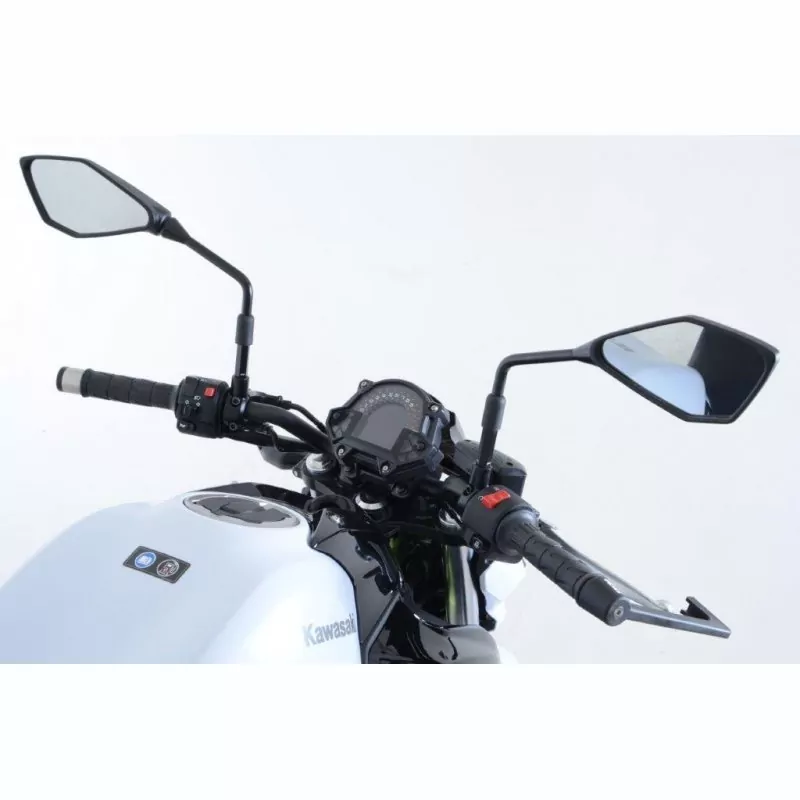 R&G Racing Spiegel Verlängerungen Kawasaki Z 800 / Z 650 2013- / KLR 650 / Z 650 RS 2022-