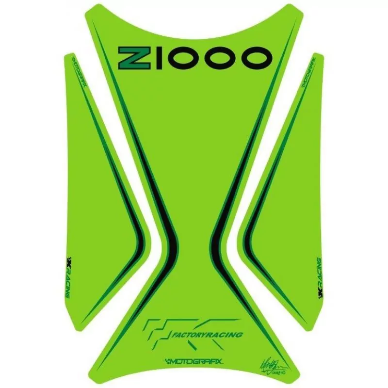 Motografix Kawasaki Z 1000 2003-2009 3D Gel Tank Pad Protector TK022G