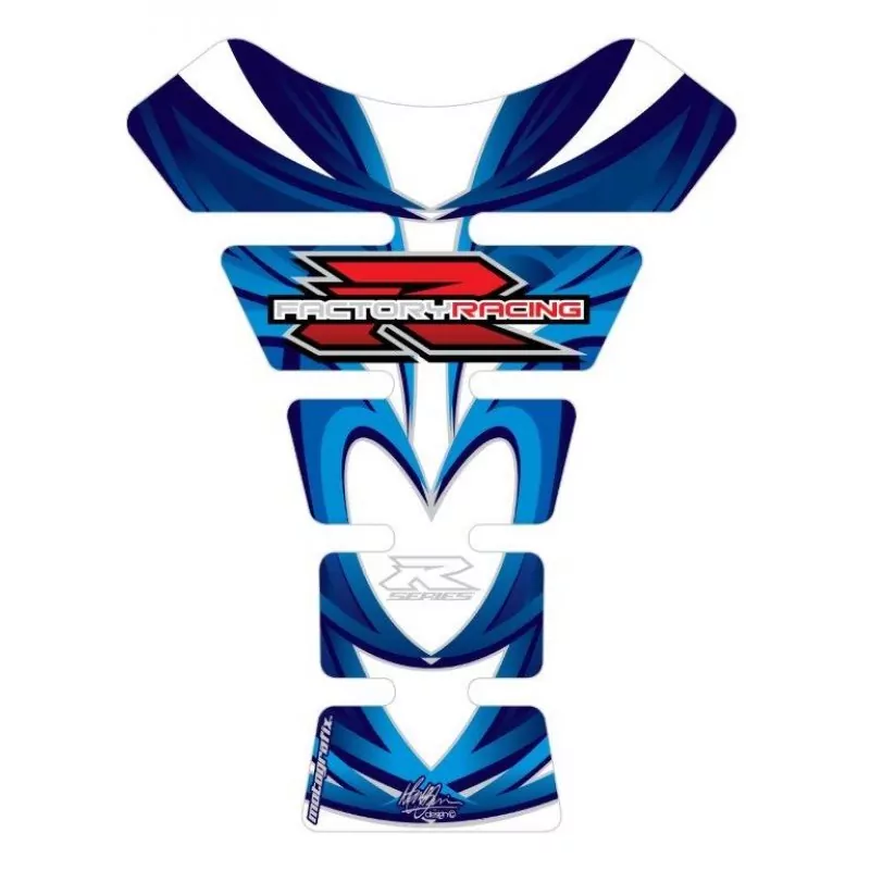 Motografix Suzuki GSX-R 600 750 1000 3D Gel Tank Pad Protector TS012B