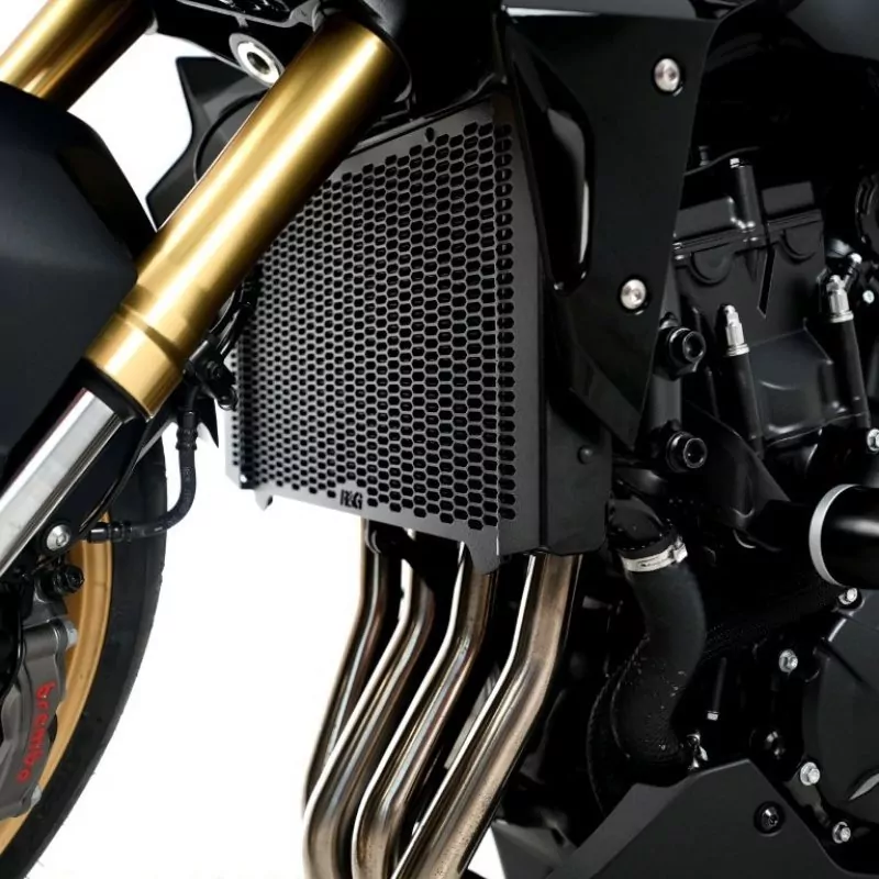 R&G Kühlergitter Schutz PRO BLACK Wasserkühler Honda CB 1000 Hornet|SP 2024-