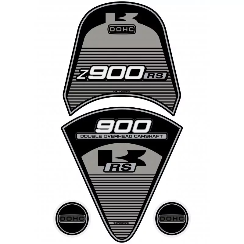 Motografix Kawasaki Z 900 RS 3D Gel Tank Pad Protector TK026GF