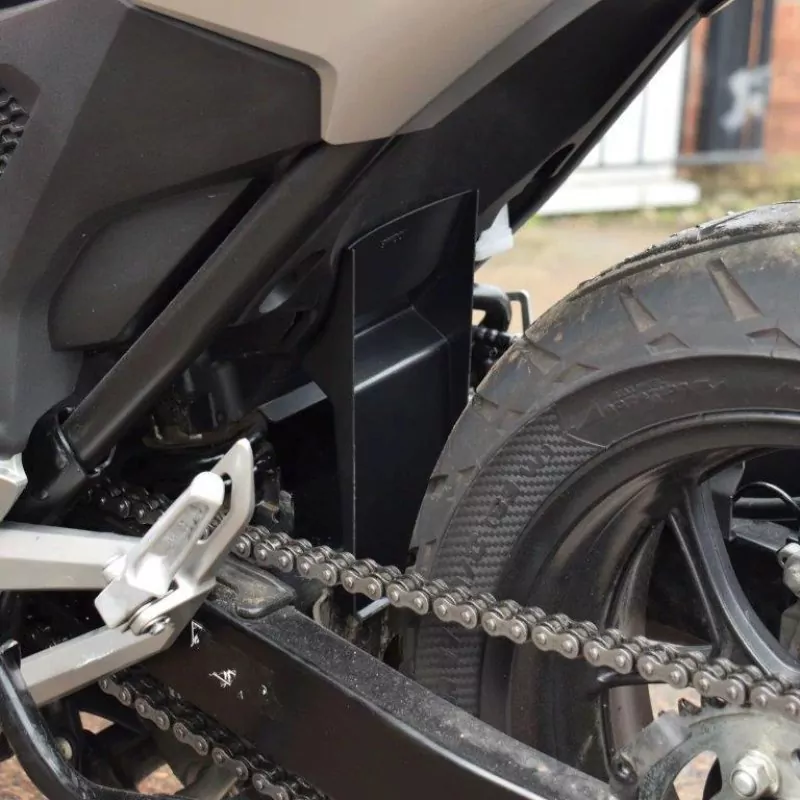 Pyramid Federbein Schutz Platte Schwarz Matt Honda NC 750 X 2021-