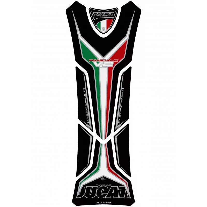 Ducati 2020 - 2021 PANIGALE V2 955 3D Gel Motografix Tank Pad Protector TD029KT