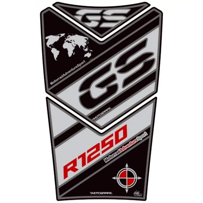 BMW R 1250 GS Adventure Motografix 3D Gel Tank Pad Protector TB040KER