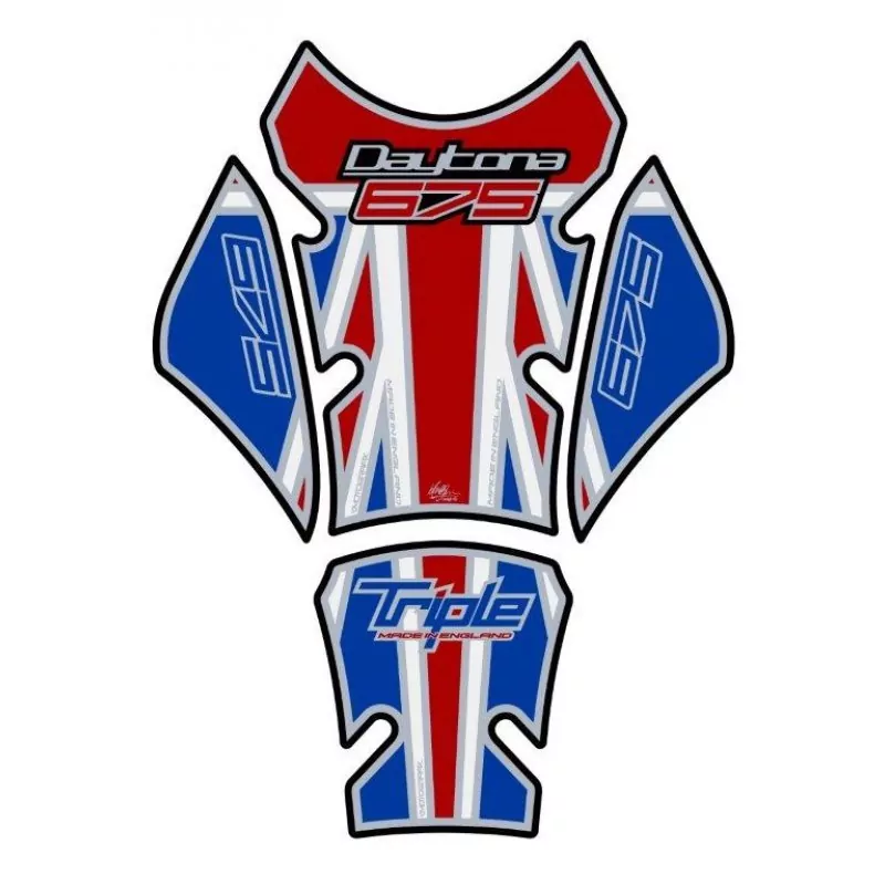Motografix Triumph Daytona 675 3D Gel Tank Pad Protector TT023UJ