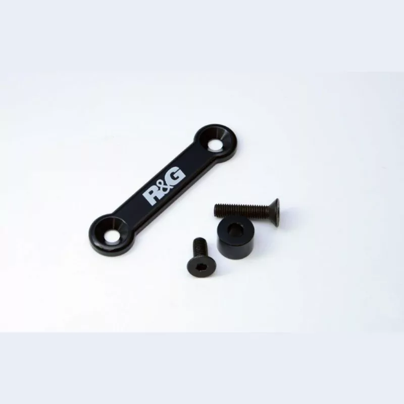 R&G Racing Auspuffhalter Set BLACK Suzuki SV 650 / SV 650 X 2020-