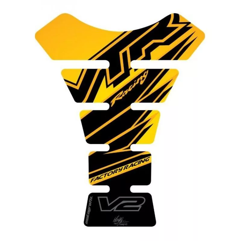 Motografix Honda VTR V2 Racing 3D Gel Tank Pad Protector TH004Y