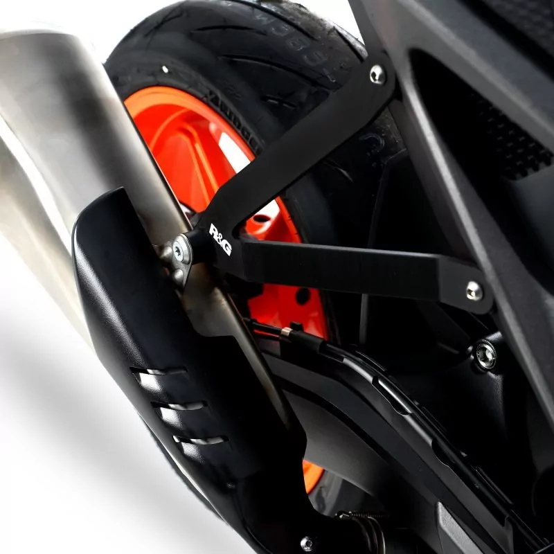 R&G Auspuffhalter BLACK KTM Duke 990 2024-
