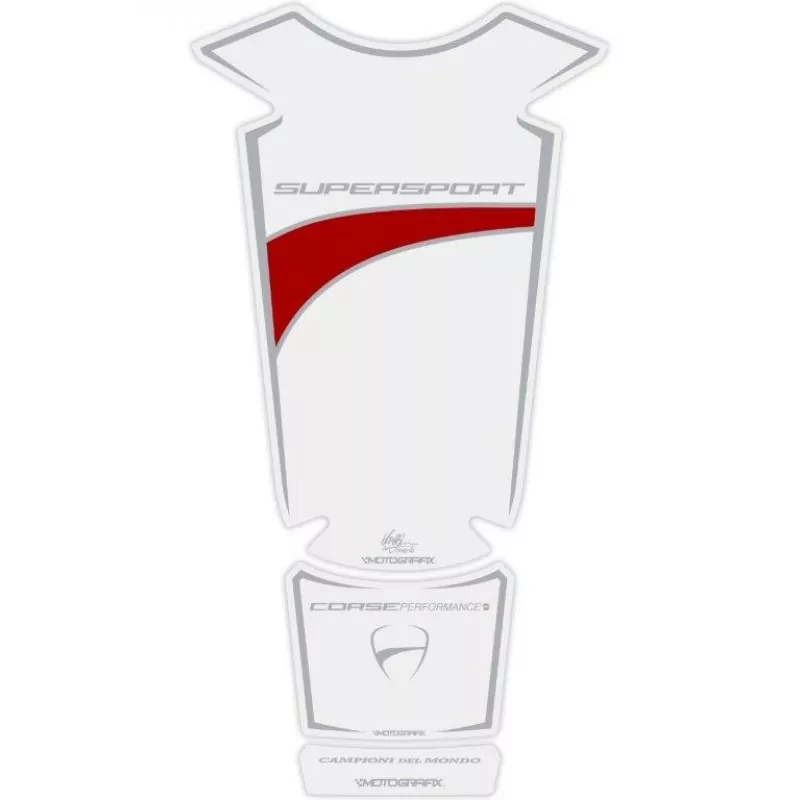Ducati Supersport 2017- Motografix 3D Gel Tank Pad Protector TD026W