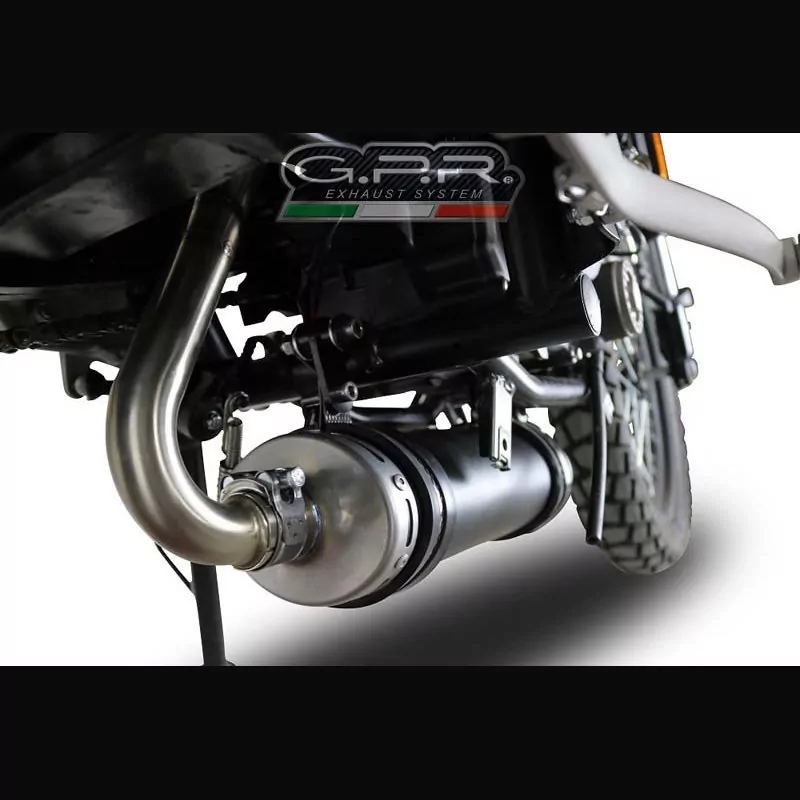 GPR Auspuff System  F.B. Mondial Hps 125 2016/2017 > 03/2018 Katersatzrohr Hps 125 2016/2017 > 03/2018