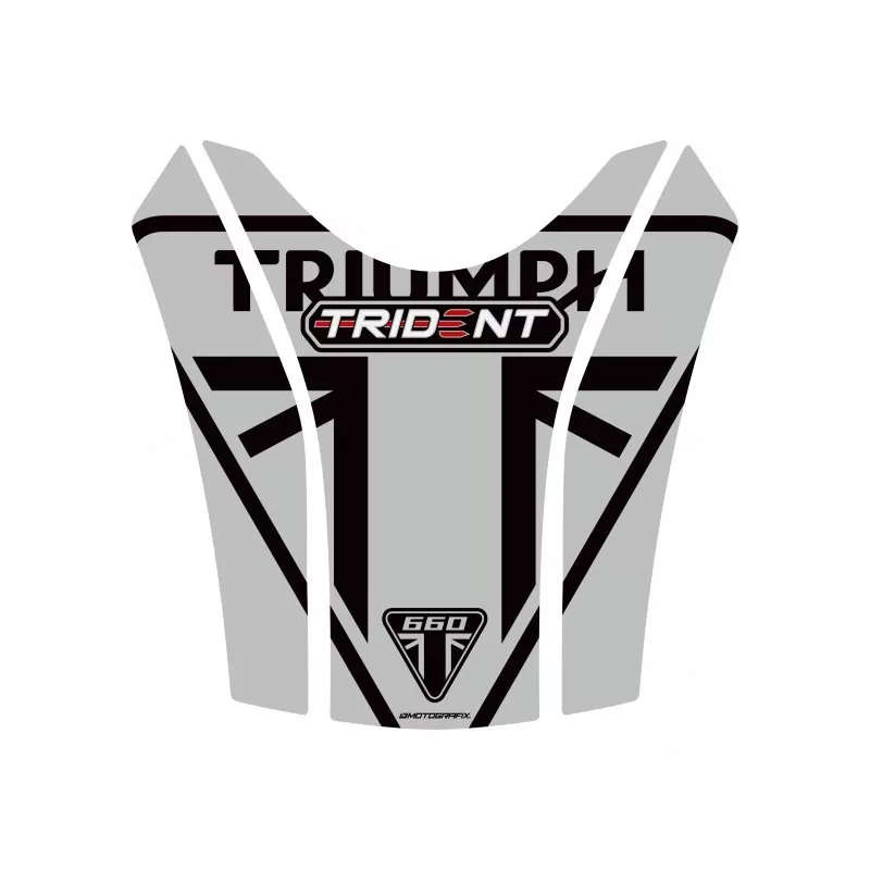 Triumph 2021 TRIDENT 660 3D Gel Motografix Tank Pad Protector TT048SK
