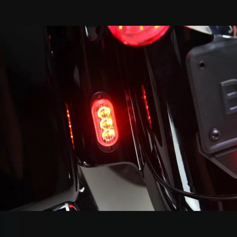 DENALI T3 Modular Switchback Signal Pods | Hinten - Rot / Bernstein