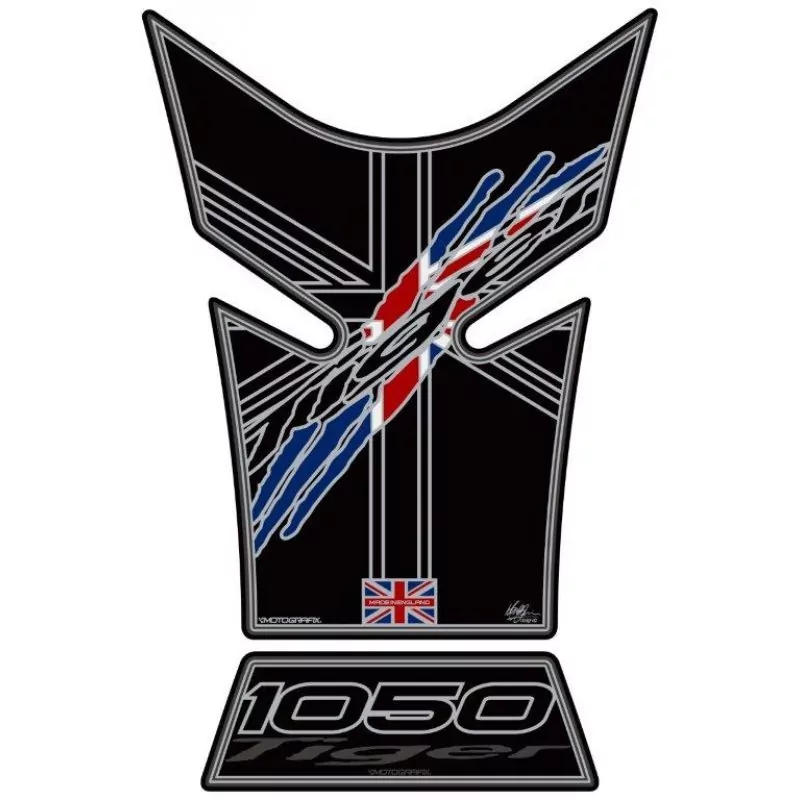 Motografix Triumph Tiger 1050 3D Gel Tank Pad Protector TT030K