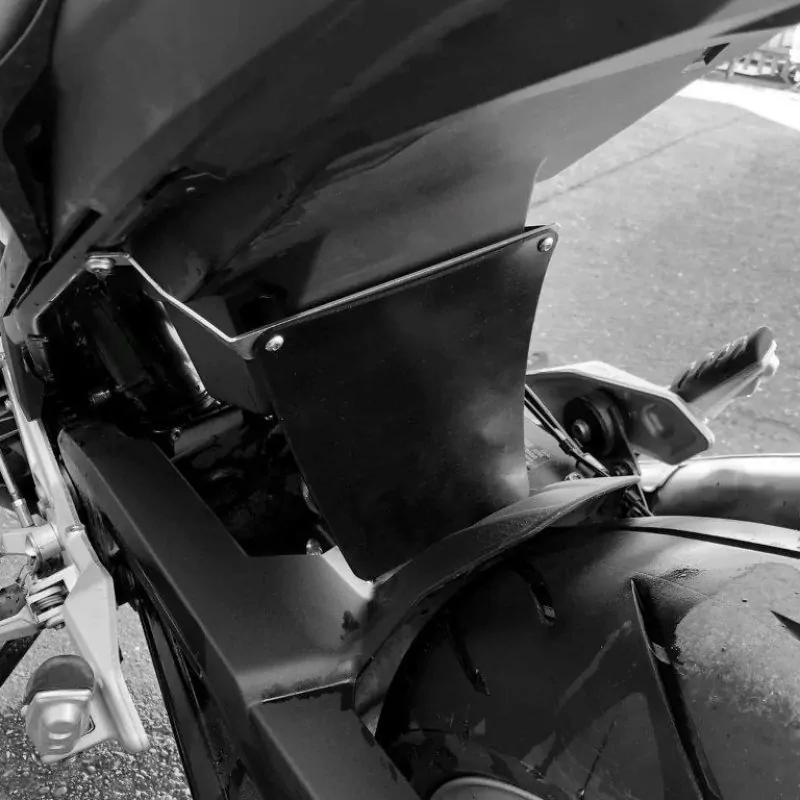 Pyramid Federbein Schutz Platte Schwarz Matt BMW F 900 XR / R 2020-