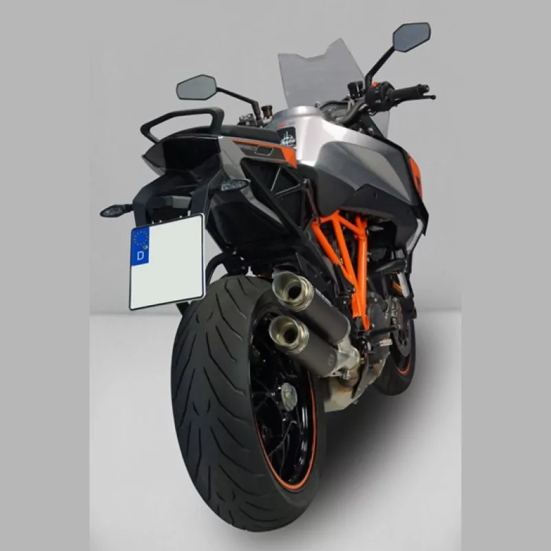 Bodis GPX 2 schwarz Endschalldämpfer KTM Super Duke 1290 GT 2016-2022