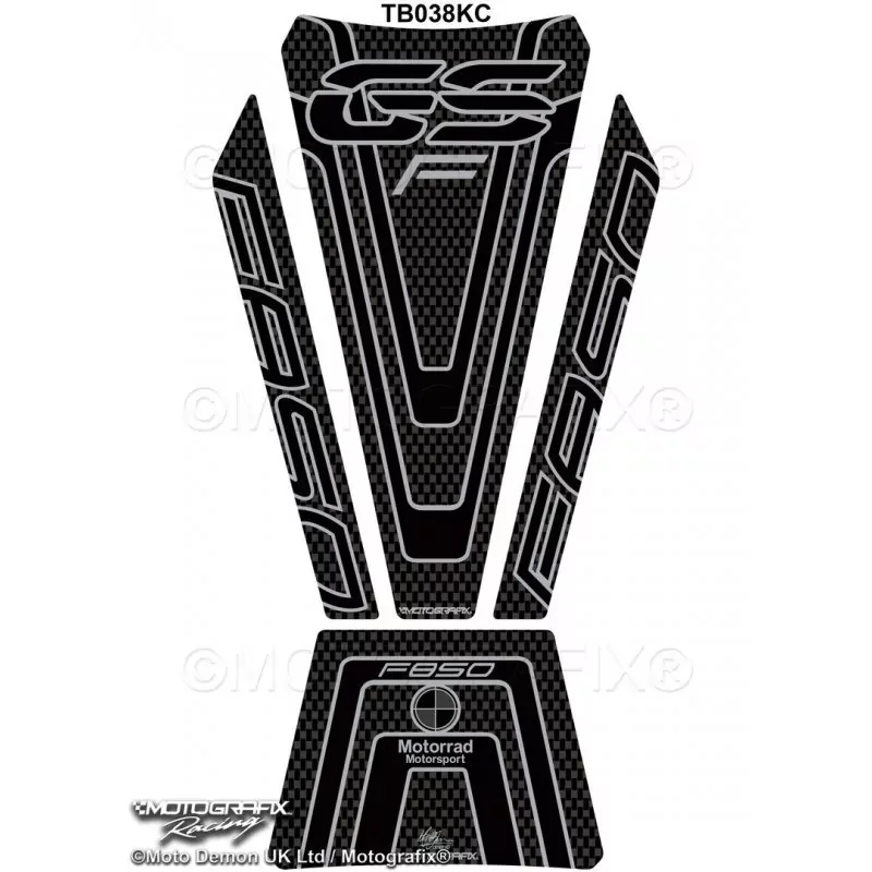 BMW F 850 GS 2018- Motografix 3D Gel Tank Pad Protector TB038KC