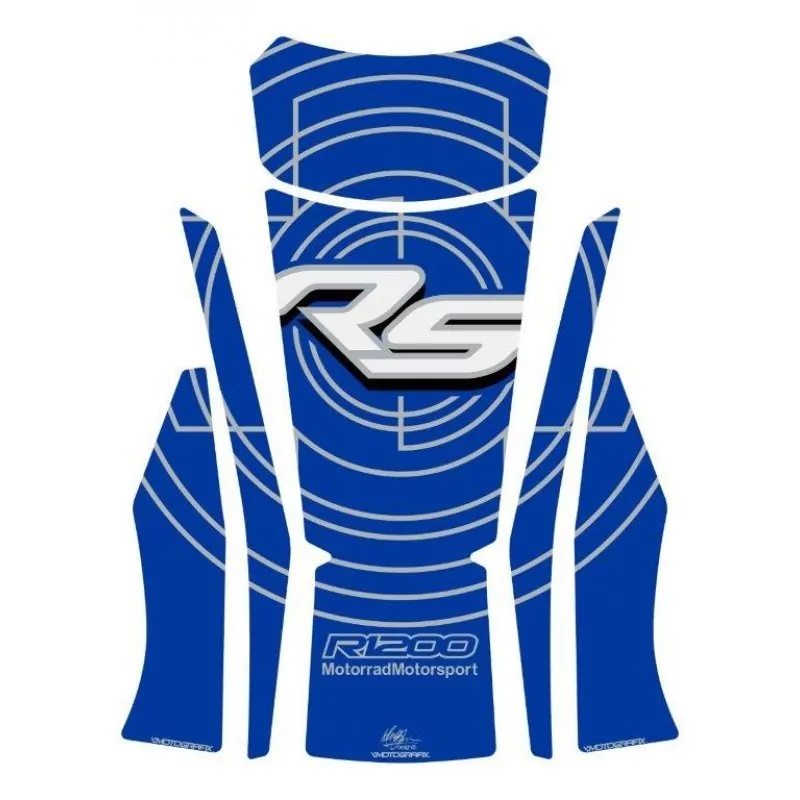 BMW R 1200 RS Motografix 3D Gel Tank Pad Protector TB025B