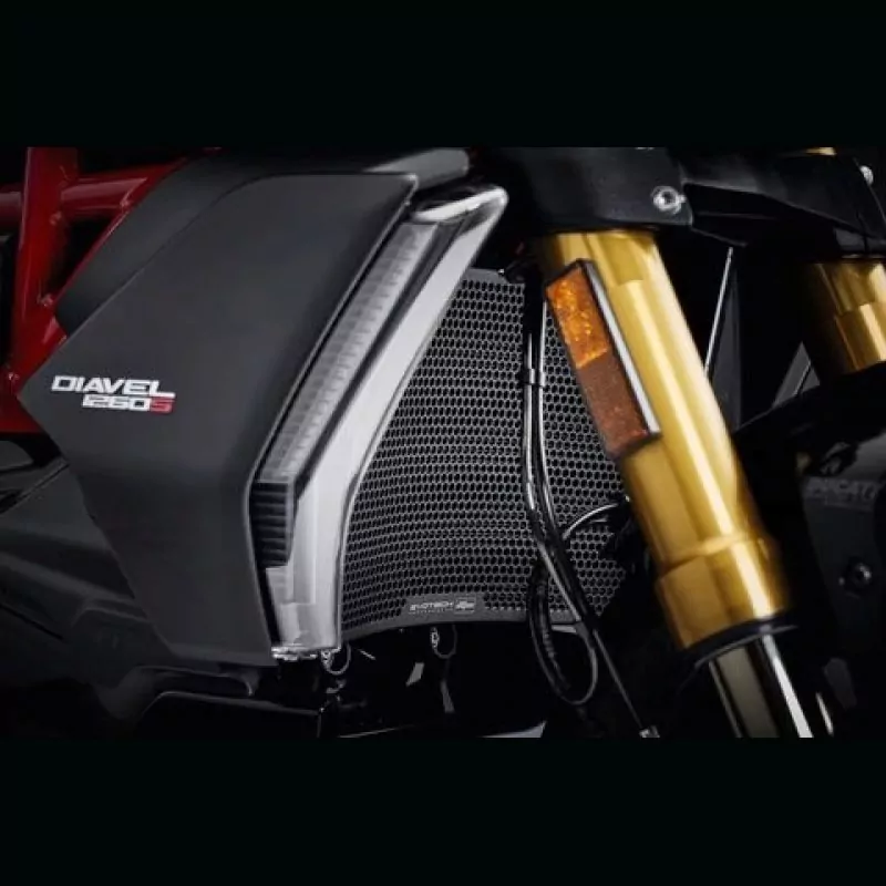 Evotech Kühlerschutz Gitter Set Ducati Diavel 1260|S 2019-