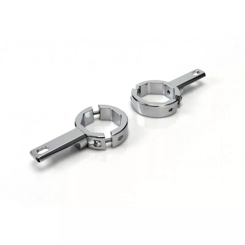 Denali Zusatzscheinwerferhalterung für Gabelrohre (39mm-49mm Durchmesser)