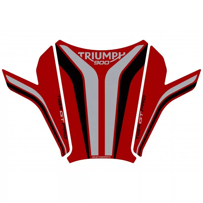 Motografix Triumph Tiger 900 GT PRO 3D Gel Tank Pad Protector TT037R
