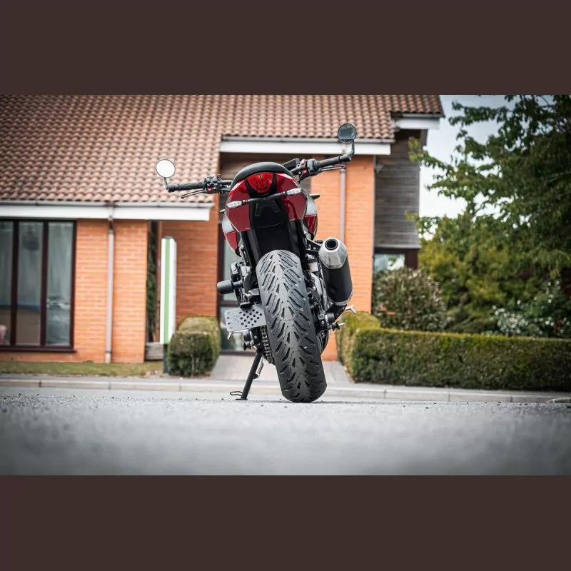 Evotech Kennzeichenhalter seitlich Triumph Trident 660 | 800 2026- (Schwingenmontage)